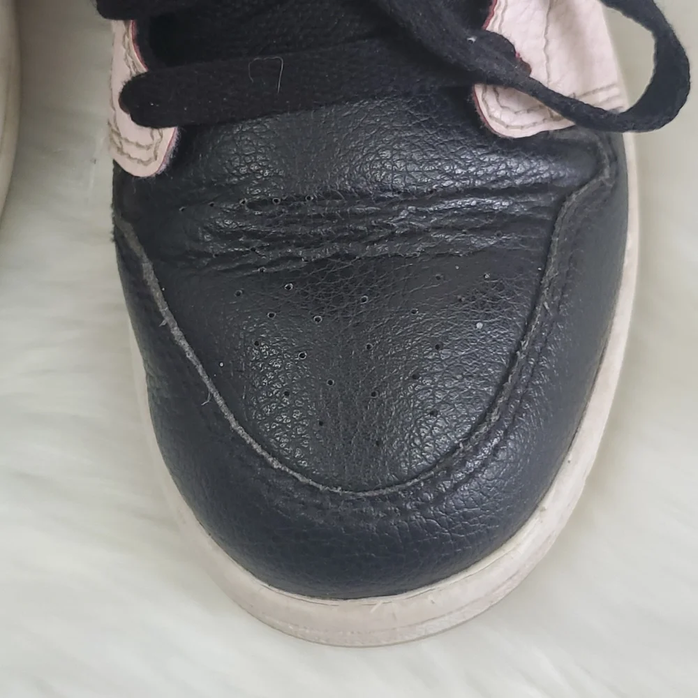 Nike Air Jordan Sneakers Shoes unisex leather size 2Y - Picture 8 of 8